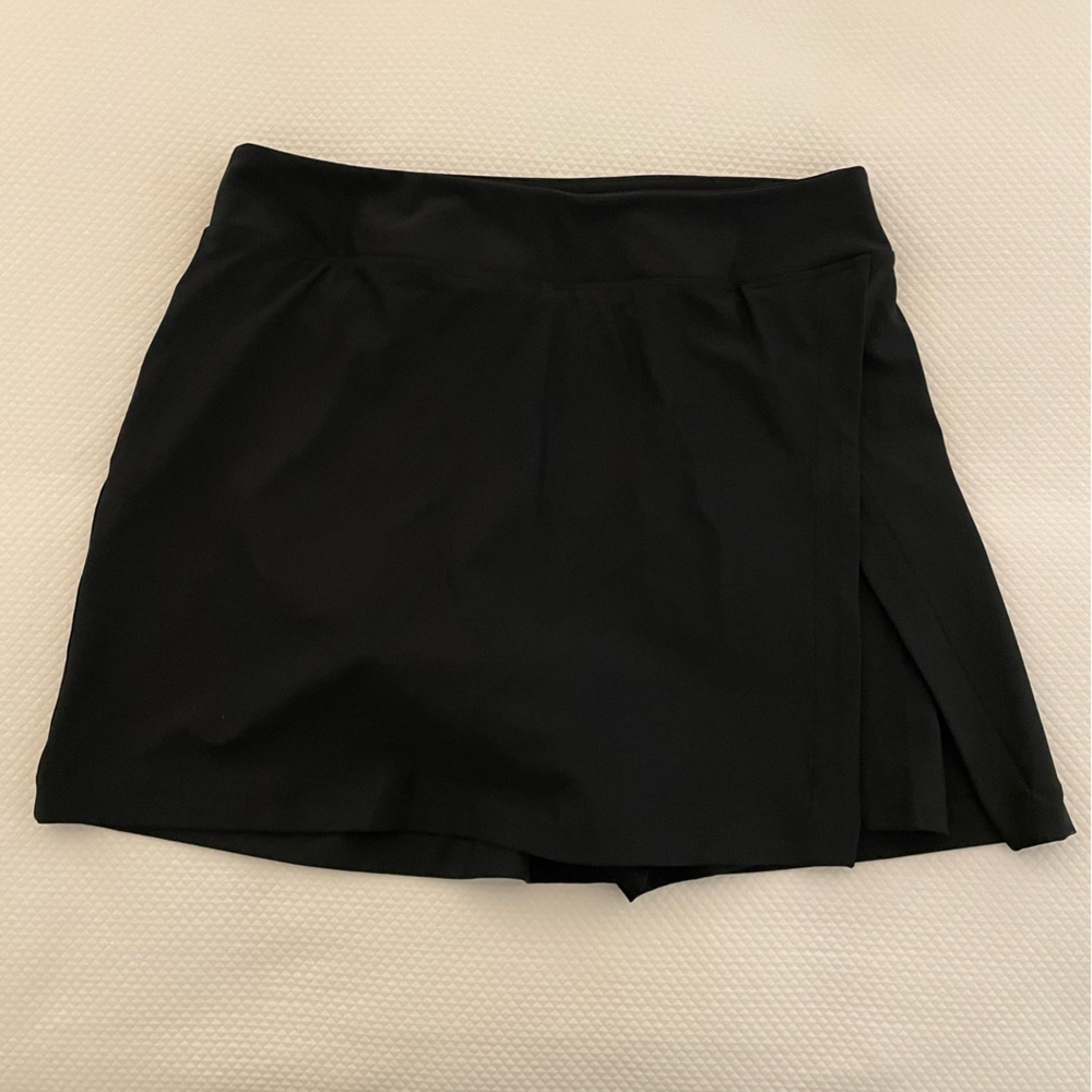 Outdoor Voices Workout Skort, Black, Size Large